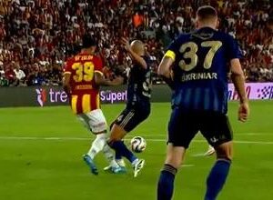 Göztepe ilk dakikada penaltı bekledi